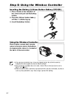 Preview for 22 page of Canon 0286B001 - Optura S1 Camcorder Instruction Manual