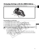 Preview for 31 page of Canon 0967B001 - XL H1 Camcorder Instruction Manual