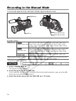 Preview for 74 page of Canon 0967B001 - XL H1 Camcorder Instruction Manual