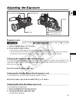 Preview for 75 page of Canon 0967B001 - XL H1 Camcorder Instruction Manual