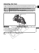 Preview for 77 page of Canon 0967B001 - XL H1 Camcorder Instruction Manual