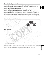 Preview for 141 page of Canon 0967B001 - XL H1 Camcorder Instruction Manual