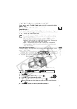 Preview for 29 page of Canon 1185B001 - DC 100 Camcorder Instruction Manual