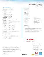 Preview for 4 page of Canon 1321B002 Brochure & Specs