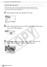 Preview for 70 page of Canon 2096B001 - SELPHY ES2 Photo Printer User Manual