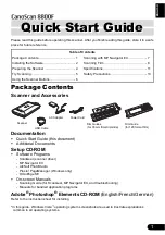 Preview for 3 page of Canon 2168B003 Quick Start Manual