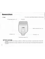 Preview for 4 page of Canon 220EX - Speedlite - Hot-shoe clip-on Flash Instructions Manual