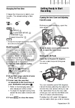 Preview for 25 page of Canon 2694B001 - DC 310 Camcorder Instruction Manual