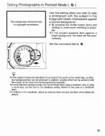 Preview for 21 page of Canon 2763B003 - EOS Rebel XS Digital Camera SLR Instruction Manual