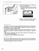 Preview for 26 page of Canon 2763B003 - EOS Rebel XS Digital Camera SLR Instruction Manual