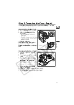 Preview for 17 page of Canon 600 - Optura 4.3MP MiniDV Camcorder Instruction Manual