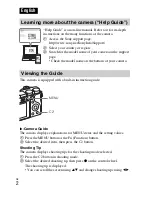 Preview for 2 page of Canon A 6000 ILCE-6000 Instruction Manual