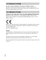 Preview for 6 page of Canon A 6000 ILCE-6000 Instruction Manual