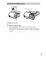 Preview for 15 page of Canon A 6000 ILCE-6000 Instruction Manual