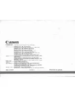 Preview for 24 page of Canon AutoZoom Electronic 512XL Instructions Manual