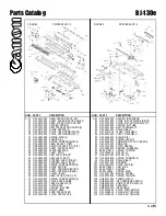 Preview for 4 page of Canon BJ-130E Parts Catalog