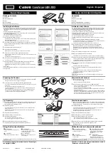 Preview for 1 page of Canon CANOSCAN LIDE 200 Quick Start Manual