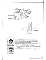 Preview for 35 page of Canon Canovision E850 Hi Instruction Manual