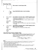 Preview for 59 page of Canon Canovision E850 Hi Instruction Manual