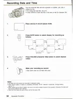 Preview for 60 page of Canon Canovision E850 Hi Instruction Manual