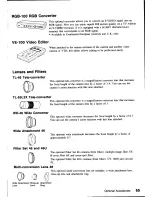 Preview for 67 page of Canon Canovision E850 Hi Instruction Manual