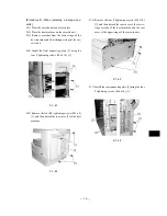 Preview for 13 page of Canon Cassette Feeding Module-J1 Installation Procedure