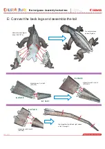 Preview for 6 page of Canon Creative Park Marine iguana Assembly Instructions Manual