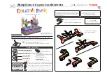 Canon CREATIVE PARK (Moving) Clowns out of a... Assembly Instructions Manual preview