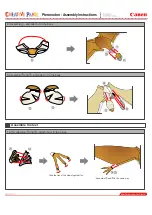 Preview for 6 page of Canon Creative Park Pteranodon Assembly Instructions Manual