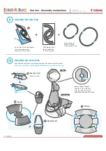 Preview for 5 page of Canon CREATIVE PARK Sea lion Assembly Instructions