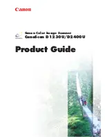 Canon D1230U/D2400U Product Manual preview