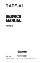 Preview for 1 page of Canon DADF-A1 Service Manual