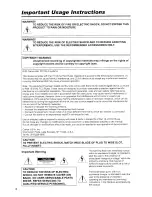 Preview for 2 page of Canon DC100 - WL Remote Control Instruction Manual