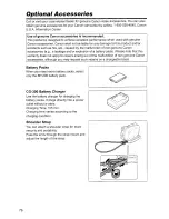 Preview for 76 page of Canon DC100 - WL Remote Control Instruction Manual