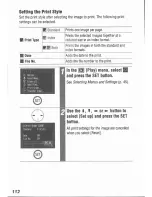 Preview for 112 page of Canon Digital IXUS I5 User Manual