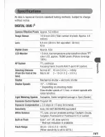 Preview for 141 page of Canon Digital IXUS I5 User Manual