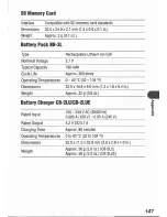 Preview for 147 page of Canon Digital IXUS I5 User Manual