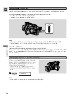 Preview for 26 page of Canon DM-GL1 Instruction Manual