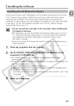 Preview for 17 page of Canon DV Messenger Instruction Manual