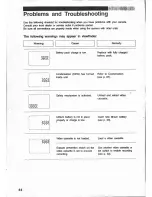 Preview for 88 page of Canon E 250 Instruction Manual