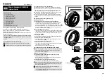 Canon EF-EOS M Instruction Manual preview