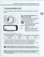 Preview for 17 page of Canon EOS 3000 Instructions Manual