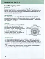 Preview for 58 page of Canon EOS 3000 Instructions Manual