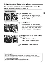 Preview for 41 page of Canon EOS 750D Basic Instruction Manual