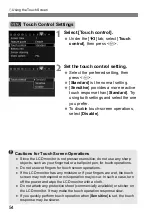 Preview for 54 page of Canon EOS 750D Basic Instruction Manual