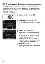 Preview for 68 page of Canon EOS 750D Basic Instruction Manual