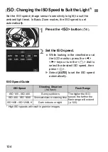 Preview for 104 page of Canon EOS 750D Basic Instruction Manual