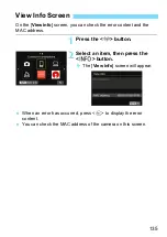 Preview for 135 page of Canon EOS 77D Wi-Fi (Wireless Communication) Function Instruction Manual