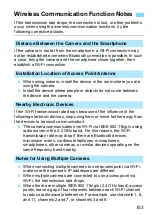 Preview for 153 page of Canon EOS 77D Wi-Fi (Wireless Communication) Function Instruction Manual