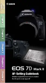 Canon EOS 7D Mark II (G) Af Setting Manualbook preview